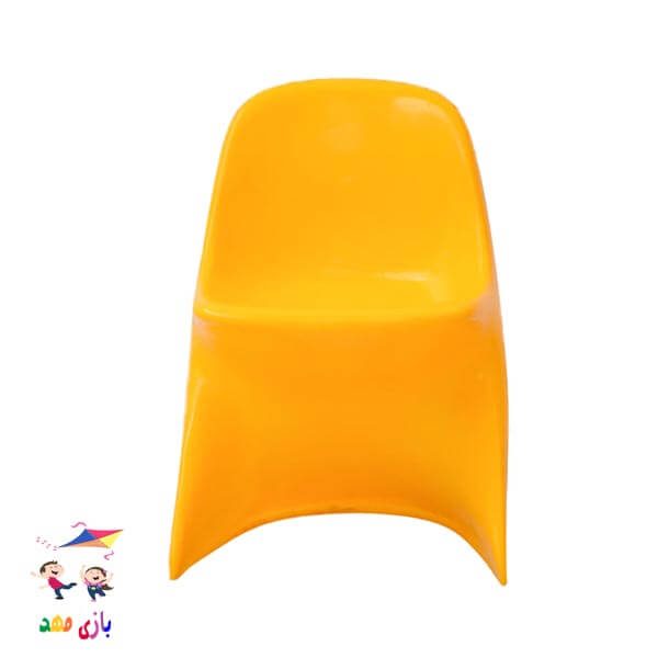 صندلی رامو زرد از رو به رو